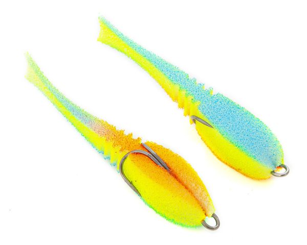 Поролонова рибка-приманка Dancing Fish 3,5" (reverse tail) - ПрофМонтаж - PR811