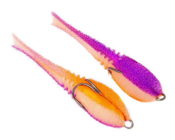 Поролонова рибка-приманка Dancing Fish 3,5" (reverse tail) - ПрофМонтаж - PR812