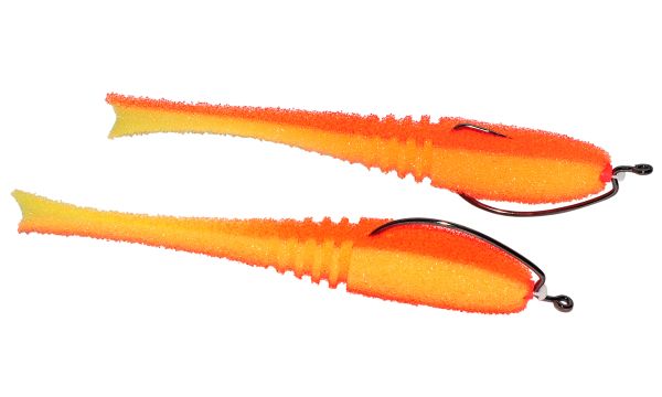 Поролонова рибка-приманка Dancing Fish 5" (reverse tail) offset - ПрофМонтаж - OP205