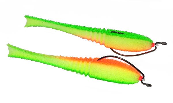 Поролонова рибка-приманка Dancing Fish 5" (reverse tail) offset - ПрофМонтаж - OP206