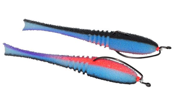 Поролонова рибка-приманка Dancing Fish 5" (reverse tail) offset - ПрофМонтаж - OP214