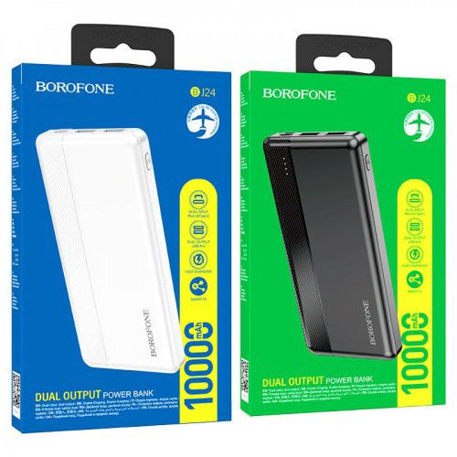 Повербанк Power Bank Borofone BJ24 (10000 mAh) - Черный