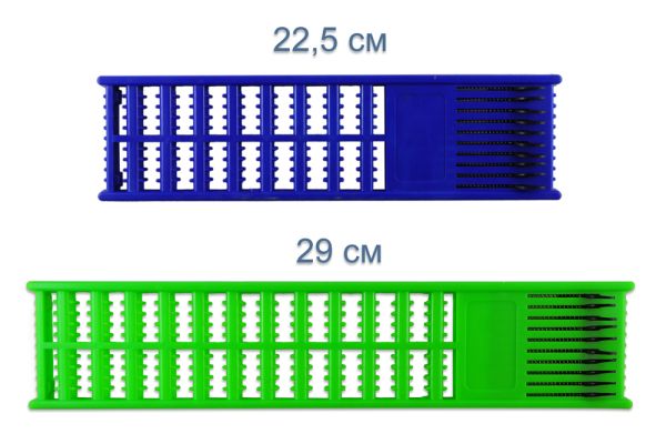 Повідниця на 20 повідців - Пластик - 29 см