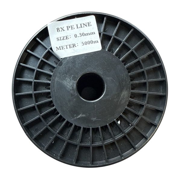 Поводочний матеріал Goss 8x PE Line - Ø0,30 мм - Корея - Сірий - 1 метр