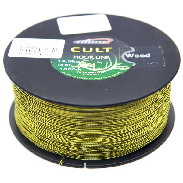 Поводочний матеріал Climax Hook Link - 30lb - Weed - за 1 метр