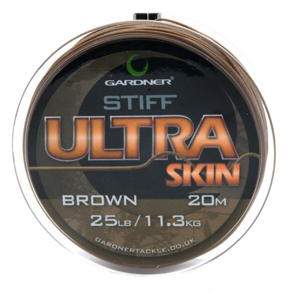 Поводочный материал Gardner Stiff Ultra Skin - 25lb/11.3kg - 20 м