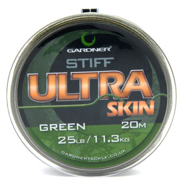 Поводочный материал Gardner Stiff Ultra Skin - 25lb/11.3kg - 20 м