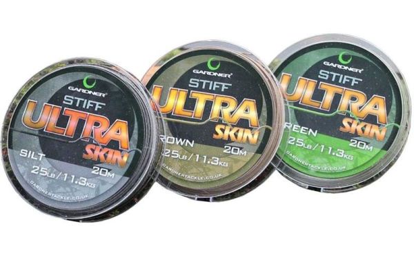 Поводочный материал Gardner Stiff Ultra Skin - 25lb/11.3kg - 20 м