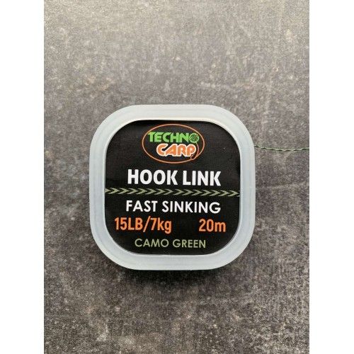 Поводочный материал Технокарп - Без оплетки - Camo Green - 20 м