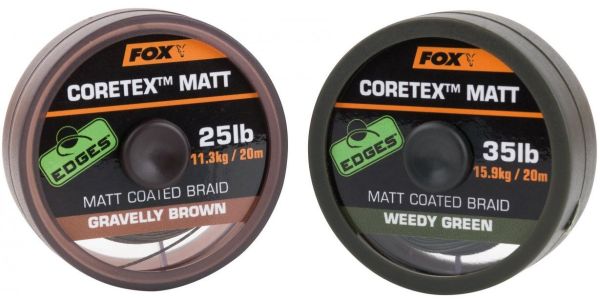 Поводочний матеріал в обплетенні Fox Matt Coretex - 20 м
