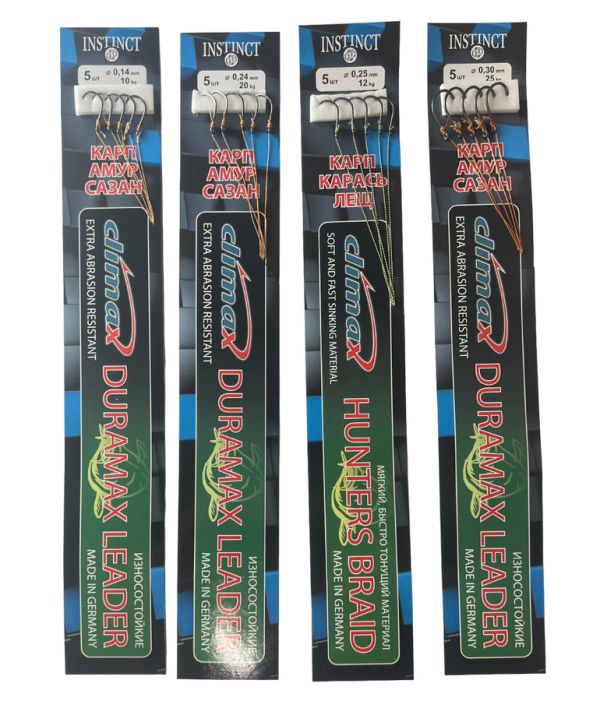 Повідець Instinct Climax Duramax Leaders - Dyneema