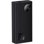 Повербанк Baseus (PPAD050) 20000mAh 30W Adaman2 Digital Display Fast Charge Power Bank With Simple Series Charging Cable USB to Type-C 3A 0.3m Black) - PPAD050001 - Черный