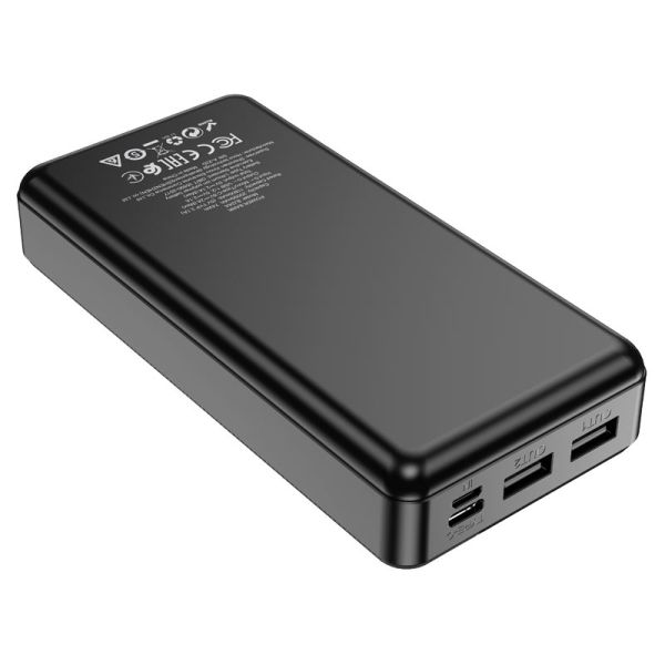 Повербанк Power Bank Borofone BJ24A (20000 mAh) - Черный