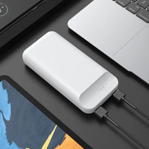 Повербанк Power Bank Hoco J52 New joy 20000mAh - Білий