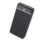Повербанк (Power Bank) HOCO J59A - 20 000 mAh - LED цифровой дисплей - Черный