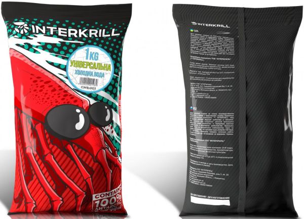 Підгодовування Interkrill Холодна вода - Універсальна (CWB-003B) - 1 кг