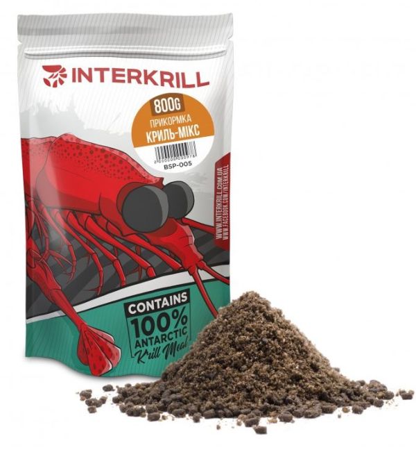 Підгодовування Interkrill Флет Метод Мікс Кріль-Мікс (BSP-005B) - 800 г