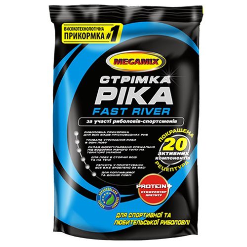 Прикормка Megamix Быстрая река - 0,9 кг
