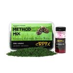 Прикормка RPF Метод-Микс 2в1 "Classic" - Краб+Ананас - 400 г пеллетса Ø2 мм + 50 мл ликвида