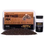 Прикормка RPF Метод-Микс 2в1 "Classic" - Protein - 400 г пеллетса Ø2 мм + 50 мл ликвида
