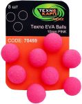 Приманка Технокарп EVA Balls - 10 мм - 8 шт/уп - Розовый