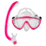 Комплект маска та трубка Dolvor - M171P+SN59P - Рожевий