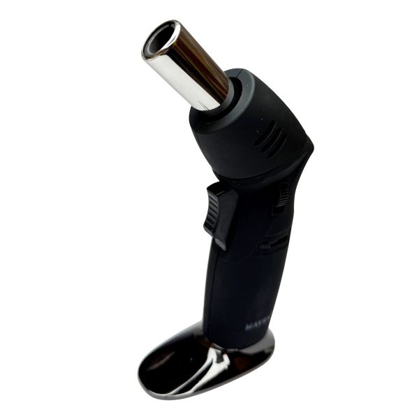 Професійний газовий пальник MAVEN HL-559 - Гостре полум'я - З п'єзопідпалом - Автоматичний - Китай - Чорний