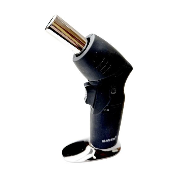 Професійний газовий пальник MAVEN HL-559 - Гостре полум'я - З п'єзопідпалом - Автоматичний - Китай - Чорний