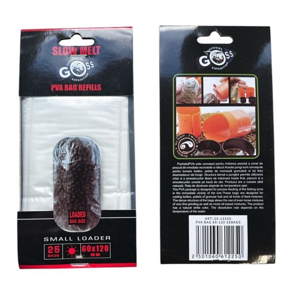 ПВА пакет GOSS Slow Melt - 25 шт/уп