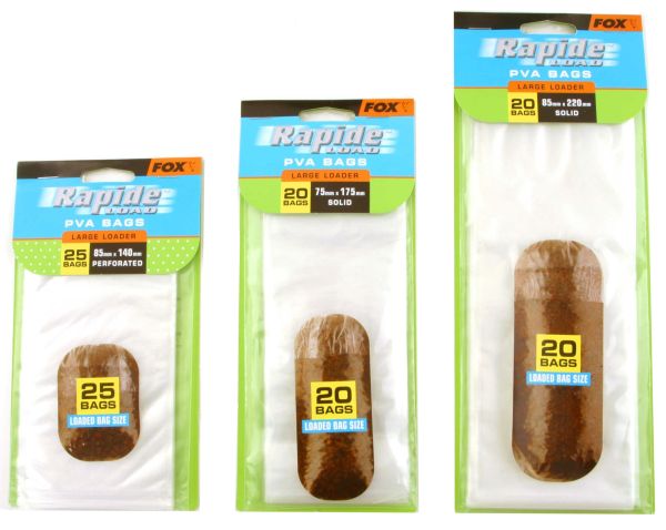 Запасные ПВА пакеты Rapide PVA Bags Fox
