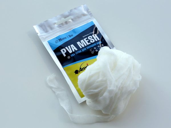 ПВА сітка Anvi PVA Mesh - Швидкорозчинна - Для холодної води - Ø25 мм