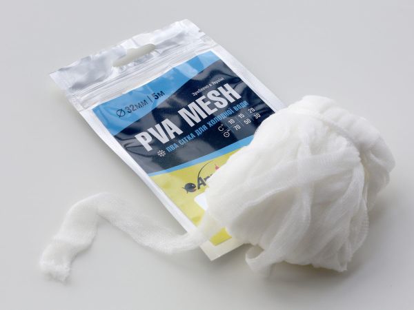 ПВА сітка Anvi PVA Mesh - Швидкорозчинна - Для холодної води - Ø32 мм
