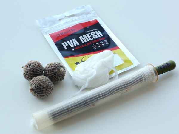 ПВА сітка Anvi PVA Mesh - Повільно розчинна - Для теплої води - Ø15 мм