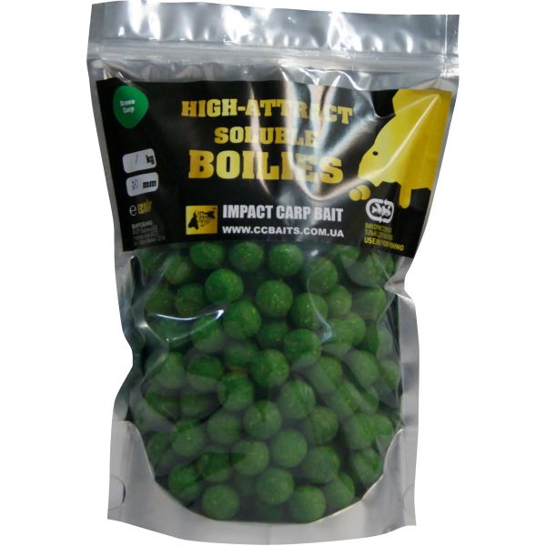 Бойли Carp Classic Baits - Economic Soluble - Ø20 мм - Димові - 3 кг - Grass Carp