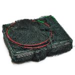 Раколовка гармошка - 4 метра - 21x27 - Кордовая нить  - Ячейка 18 мм - 12 входов