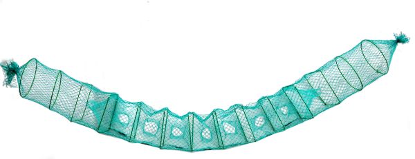 Раколовка Anvi гармошка - В оплітці- 25x35 см - Вічко Ø20 мм - Кордова нитка