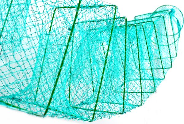 Раколовка Anvi гармошка - В оплітці- 25x35 см - Вічко Ø20 мм - Кордова нитка