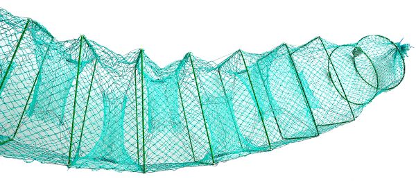 Раколовка Anvi гармошка - В оплітці- 25x35 см - Вічко Ø20 мм - Кордова нитка