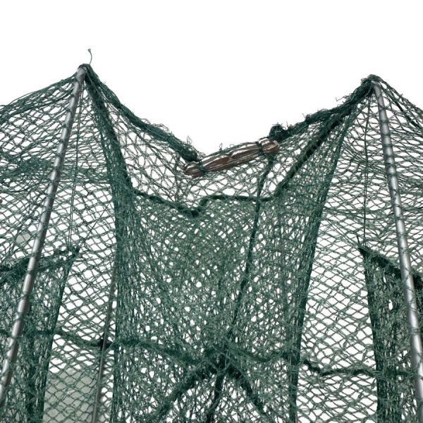 Раколовка гармошка Wolf №6 - 2.7 м - 20x25 см - Ячейка 6 мм - 8 входов