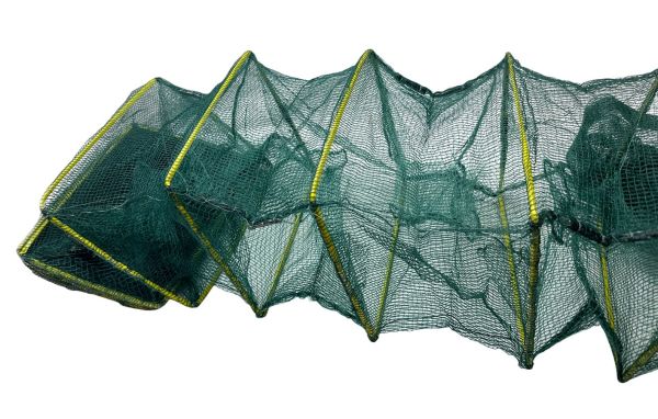 Раколовка гармошка Wolf №18 - 4.2 м - 20x25 см - Вічко 5 мм - 13 входів