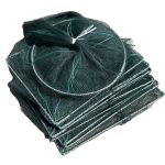 Раколовка гармошка Wolf №32 - 6 м - 43x33 см - Ячейка 5 мм - 8 входов - Зелёный