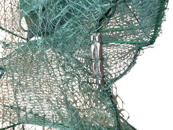 Раколовка - Кордовая нить - Ячейка 7 мм - 12 входов - 25x30 - Зеленая - 5 м