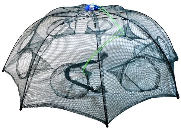 Раколовка зонтик - 8 входов - 8 граней