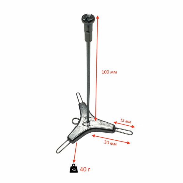 Рамка для лову товстолоба "Мерседес" Донний - 1 шт.