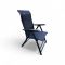 Стул раскладной HX-12B - Раскладывается в 3-х позициях - Чёрный
