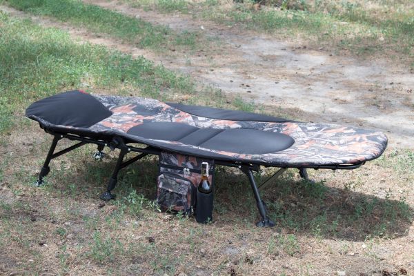 Раскладушка Palladium Carp с органайзером - Камуфляж