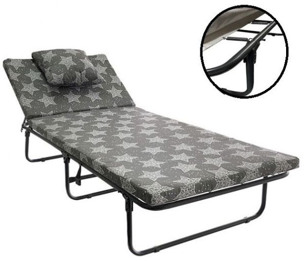 Раскладушка Vista "Мария М60" с матрасом 6 см