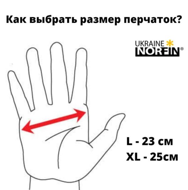 Рукавички вітрозахисні Norfin Aurora Black (703035)