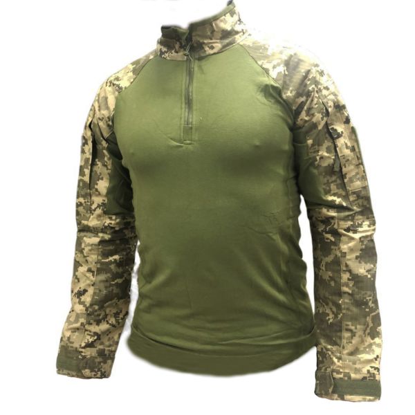 Рубашка Ubacs - Тактическая боевая ВСУ - Хаки/Пиксель