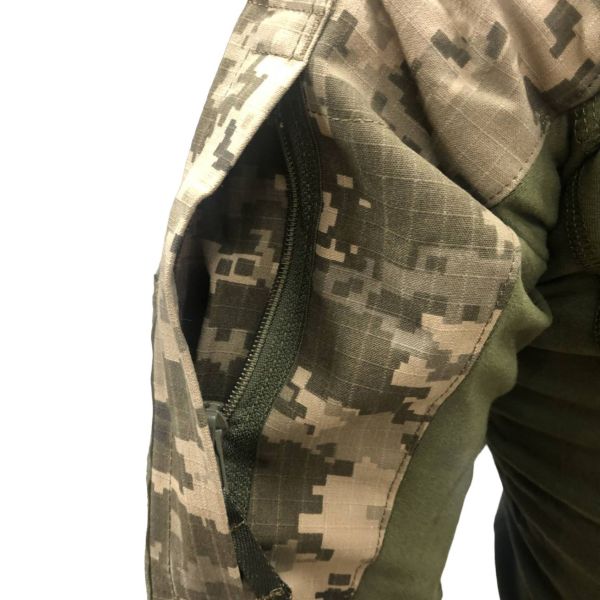Рубашка Ubacs - Тактическая боевая ВСУ - Хаки/Пиксель